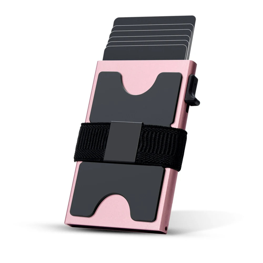 Smart Click Wallet CASEKEY Aluminium Pop-up Smart Wallet with RFID Blocking | Smart Wallet ...