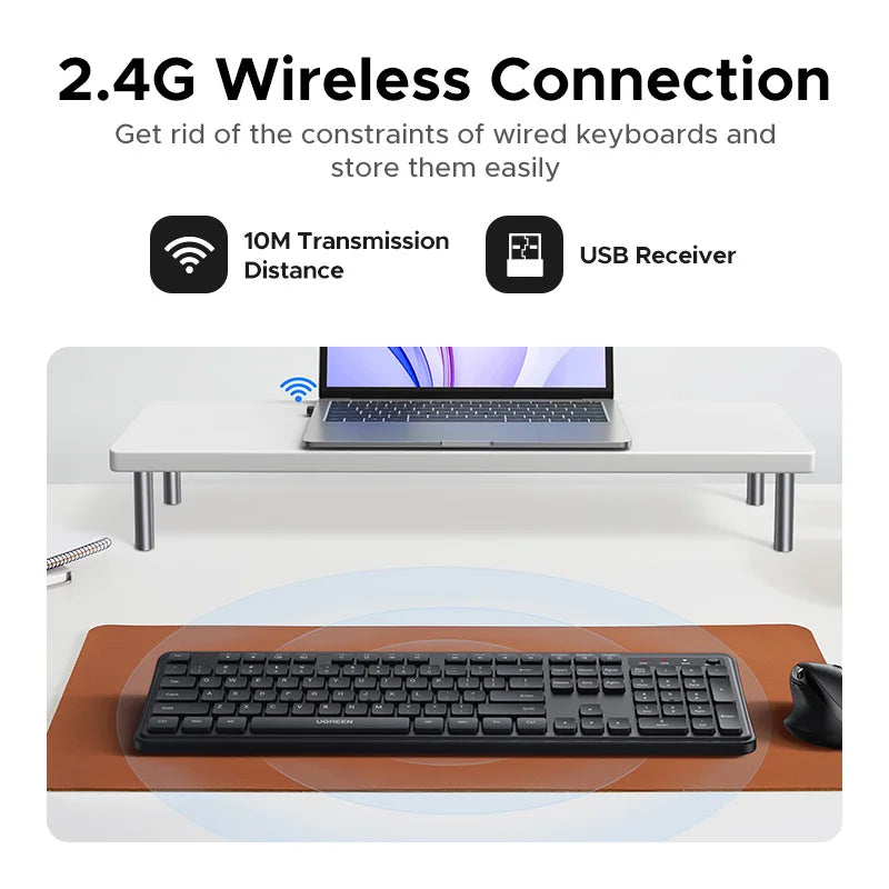 UGREEN Ultra Slim 2.4G Wireless Keyboard