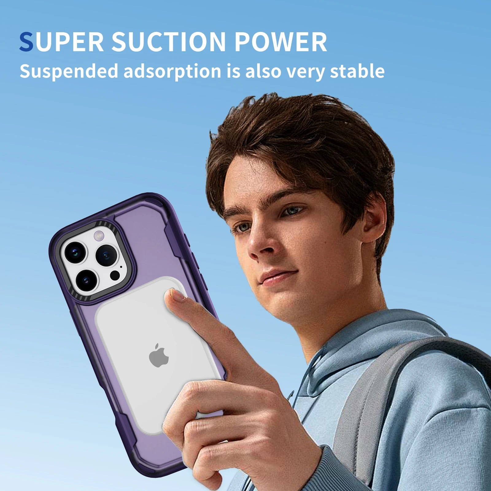 MagSafe Shockproof Rugged Armor Case for iPhone