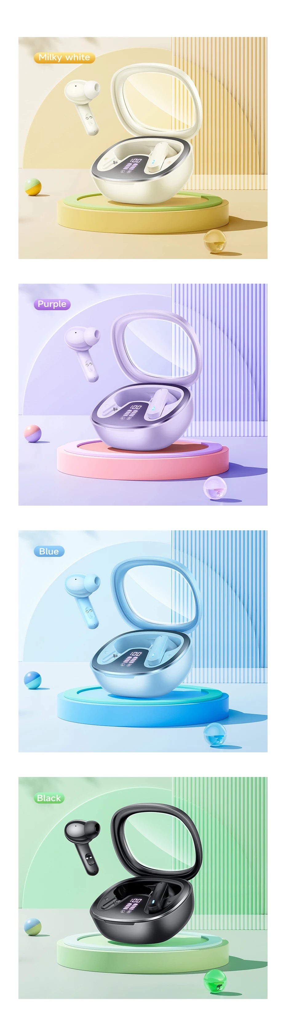 HOCO EQ6 Bluetooth Wireless Earbuds