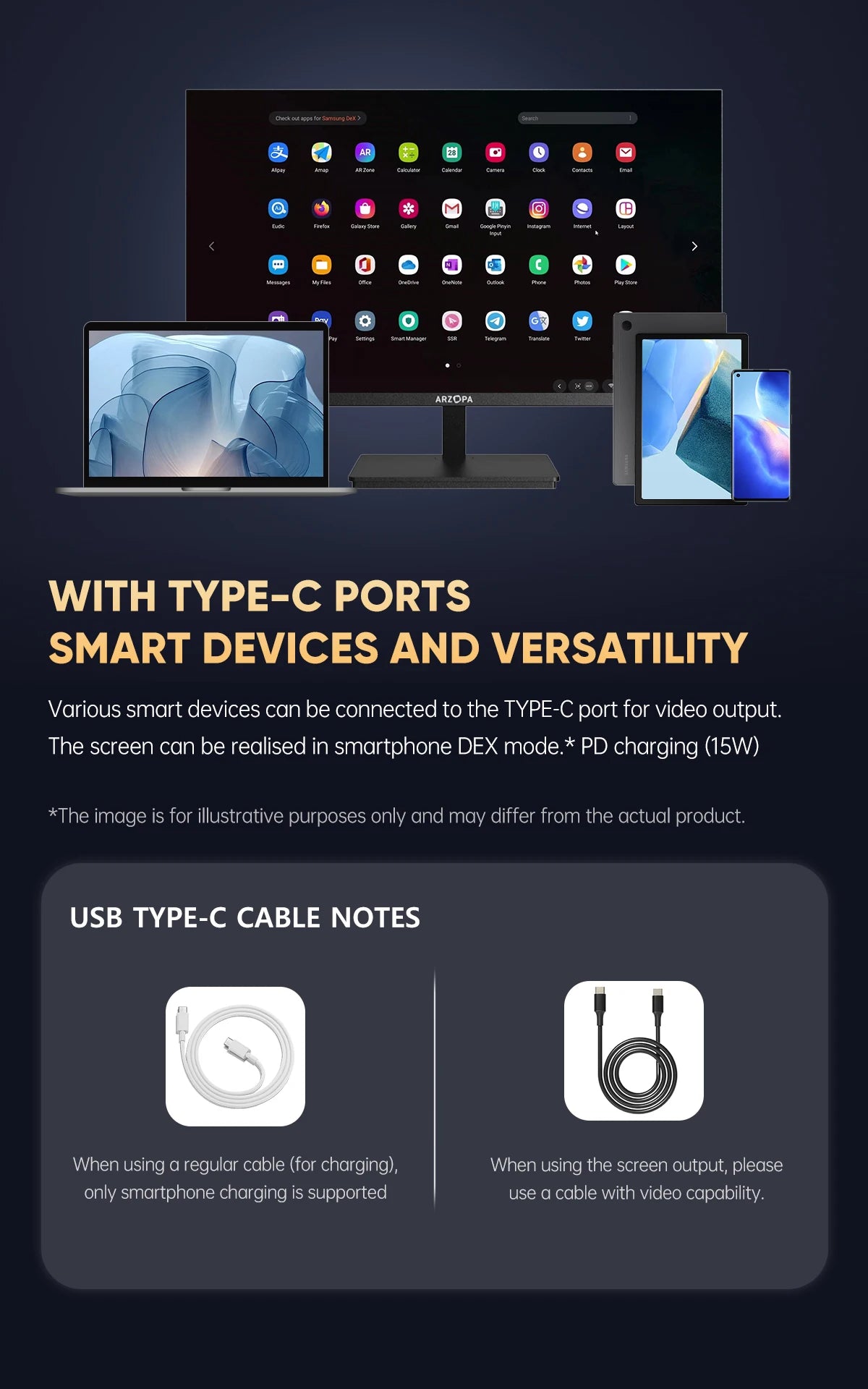 ARZOPA 27" 180Hz 2K QHD Gaming Monitor - Black