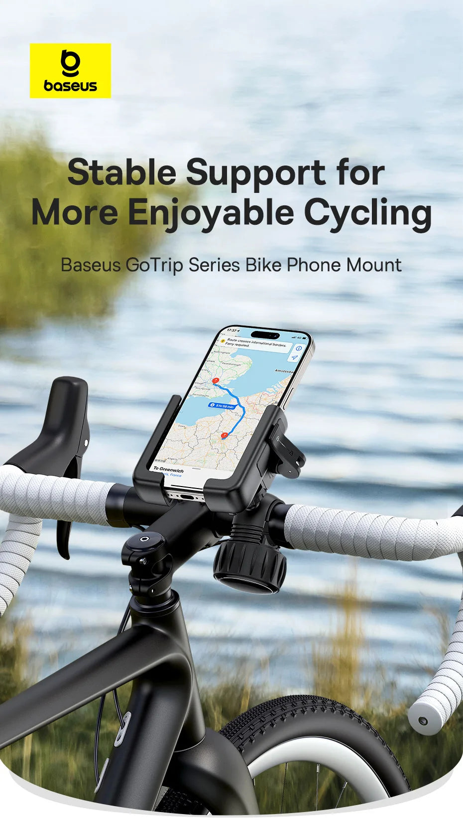 BASEUS GoTrip Series Bike Phone Mount