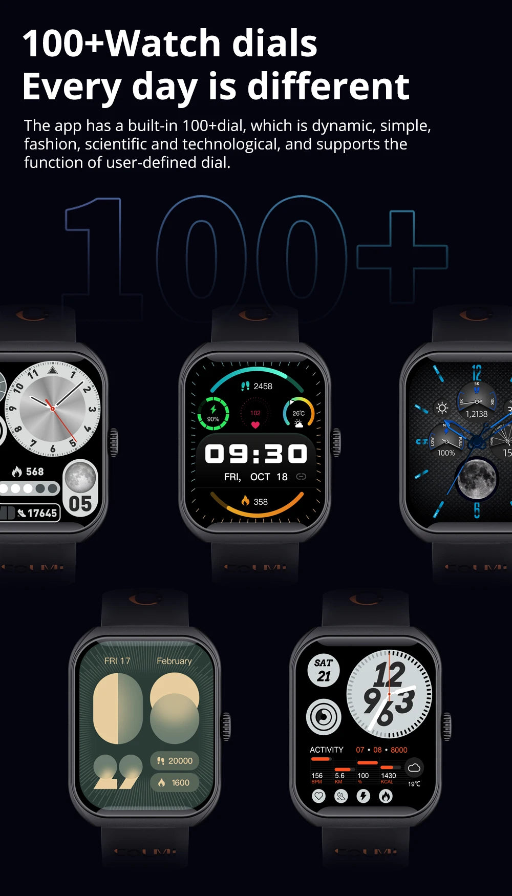COLMI P86 1.93" AMOLED Smart Watch