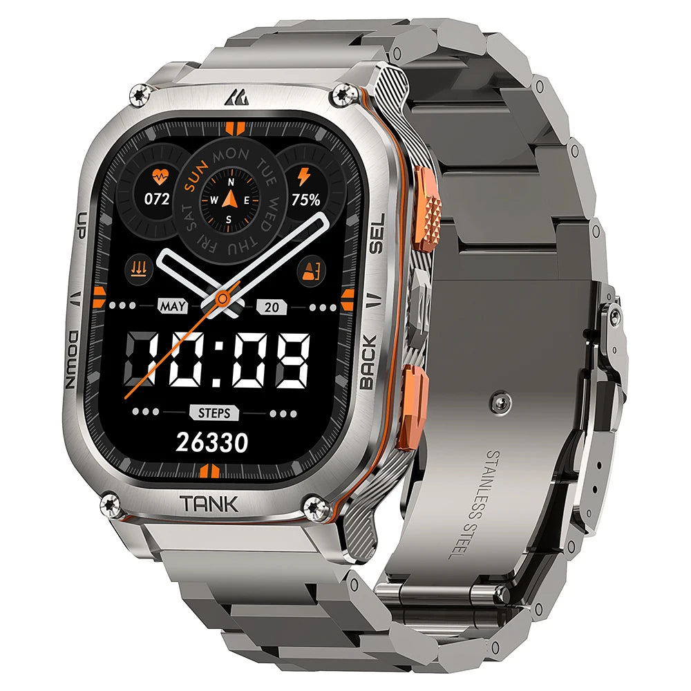 KOSPET Tank M3 Ultra 1.96" AMOLED GPS Smart Watch