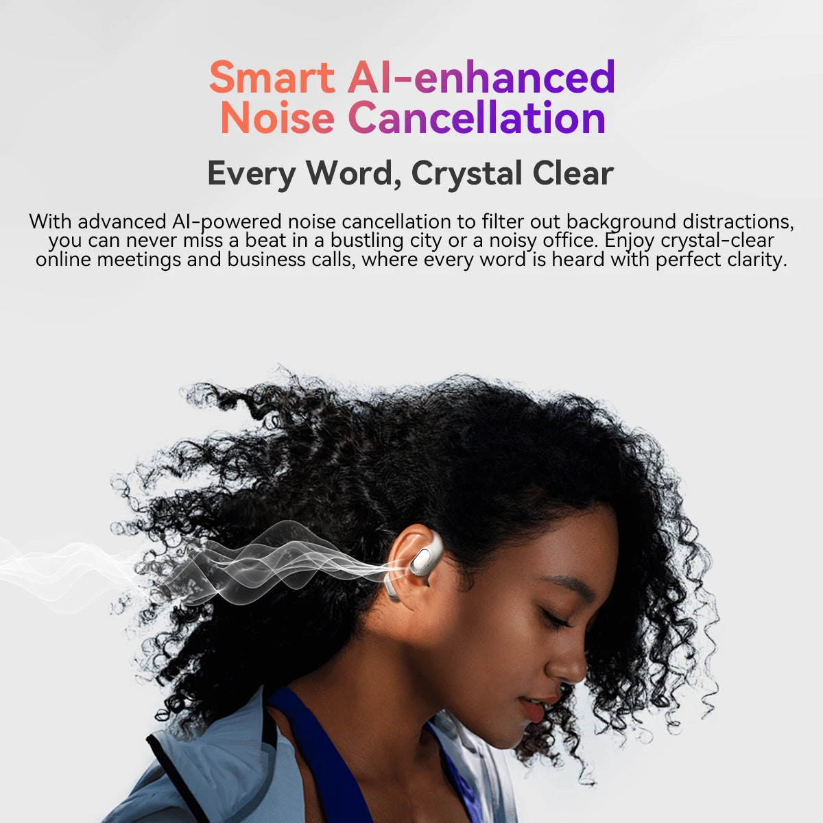 BLACKVIEW AirBuds 200 Bluetooth Wireless Open Ear Headphones