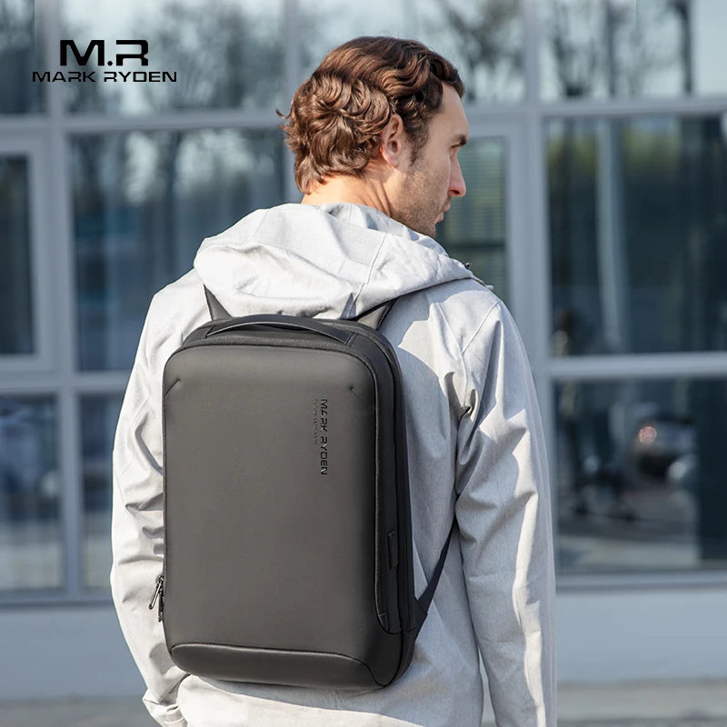 MARK RYDEN MR9008 Business Travel Backpack with USB Charging Port
