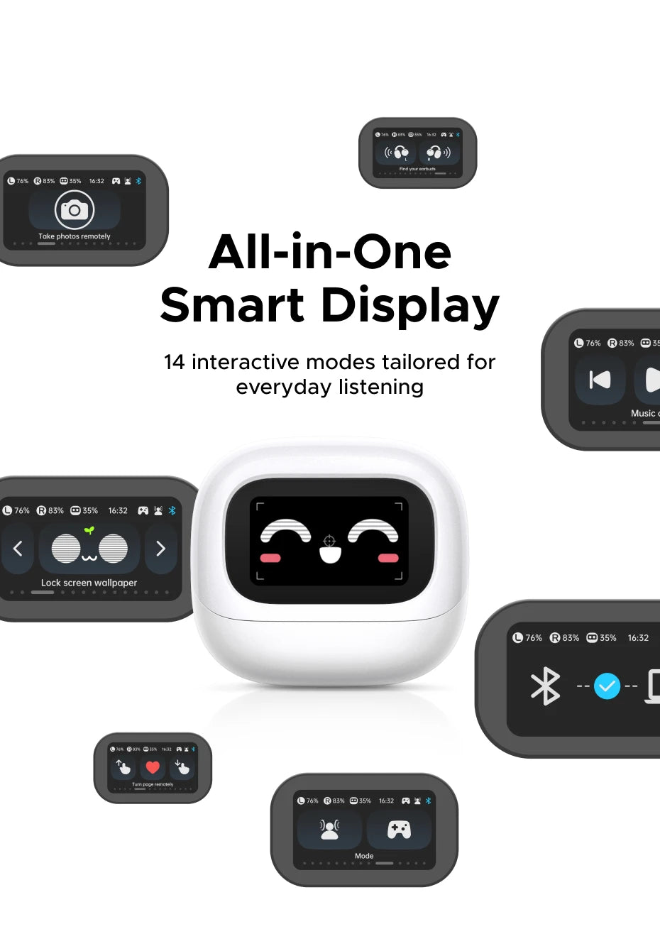 UGREEN LightBuds Magic Noice Cancelling Bluetooth Wireless Earphones