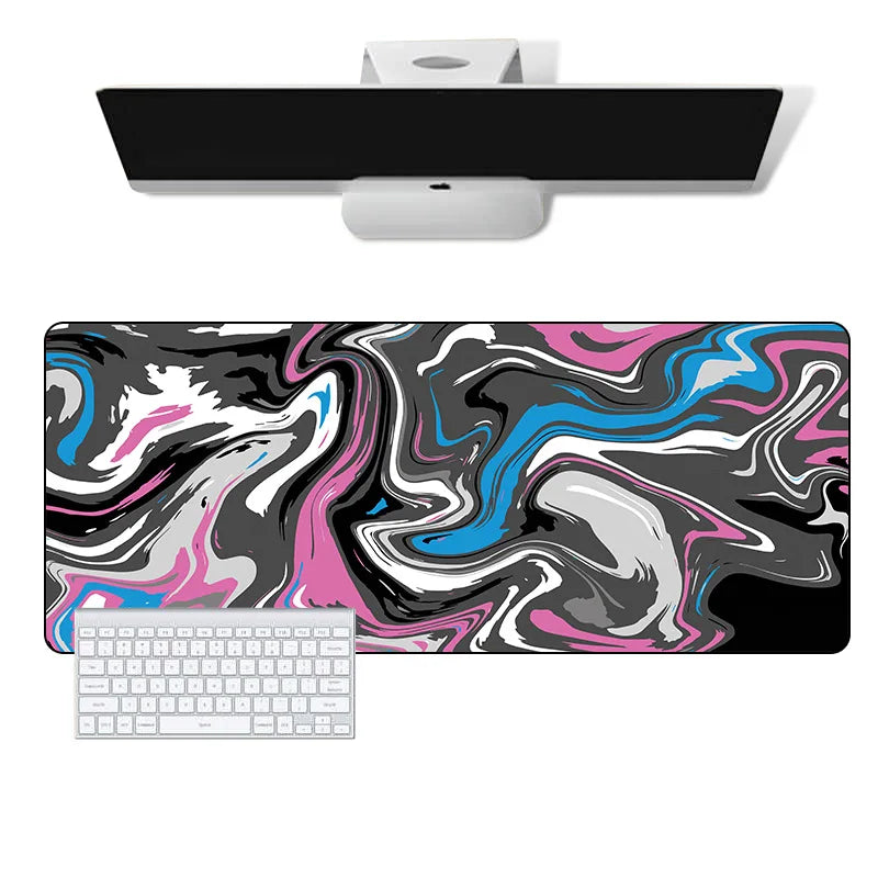 YSAGi Non-Slip Retro Desk Mat & Mouse Pad