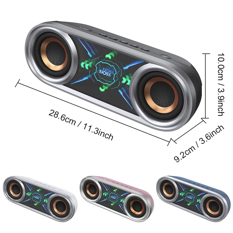DOSS SoundBox Pro+ P400 Portable Bluetooth Wireless Speaker