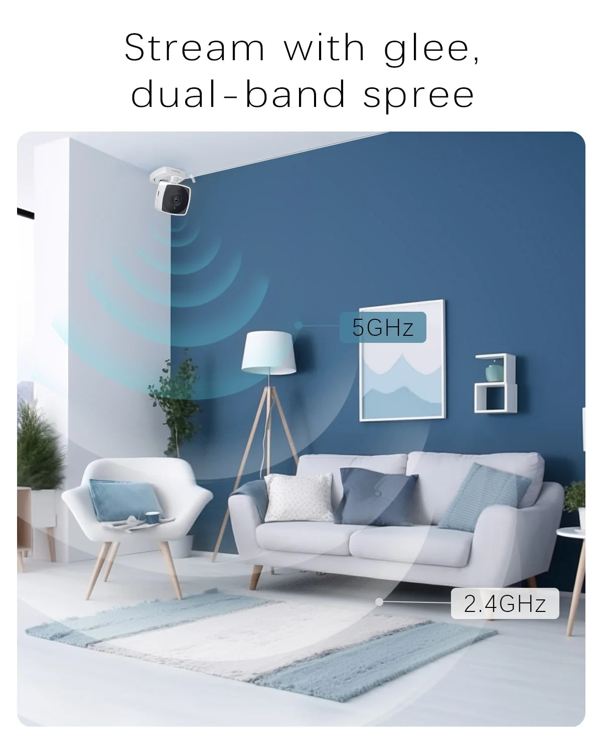 BLURAMS A12S FoleVue Cam 3MP Indoor Smart Home Security Camera