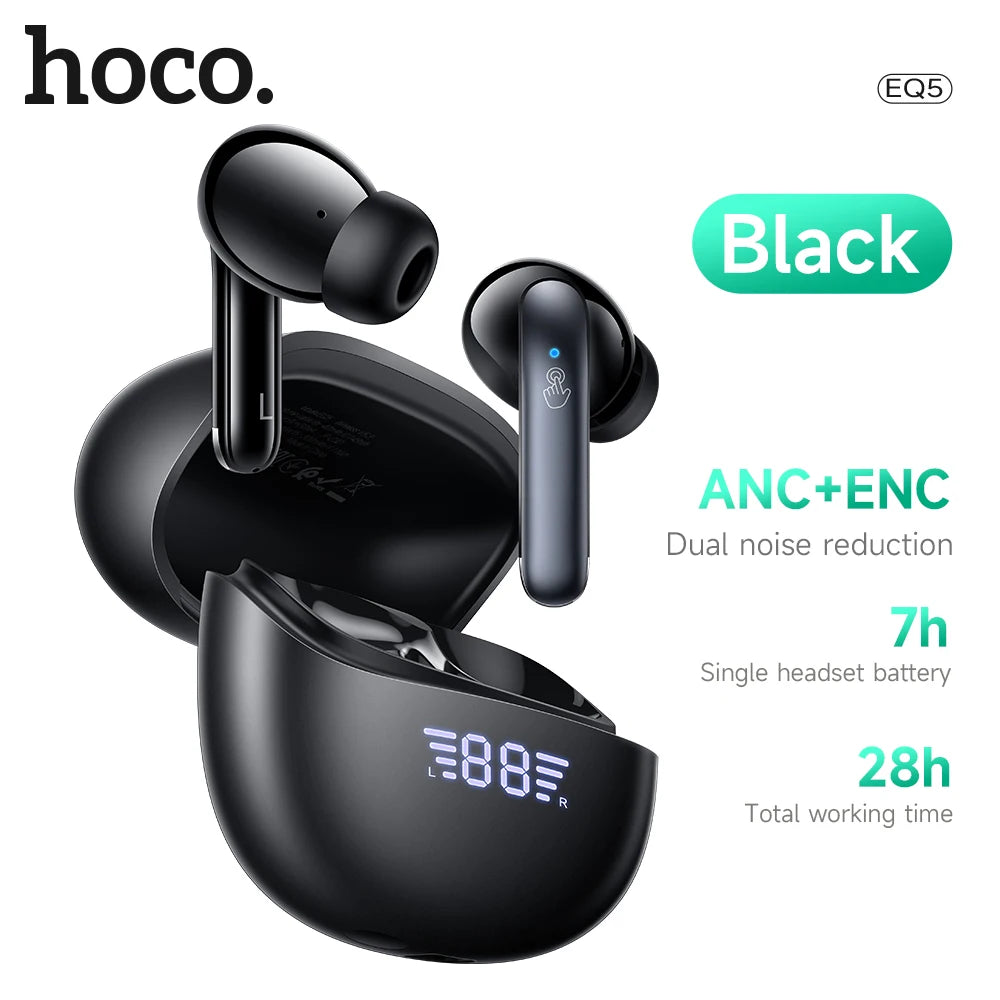 HOCO AirPods EQ5 Noise Cancelling Bluetooth Wireless Earbuds