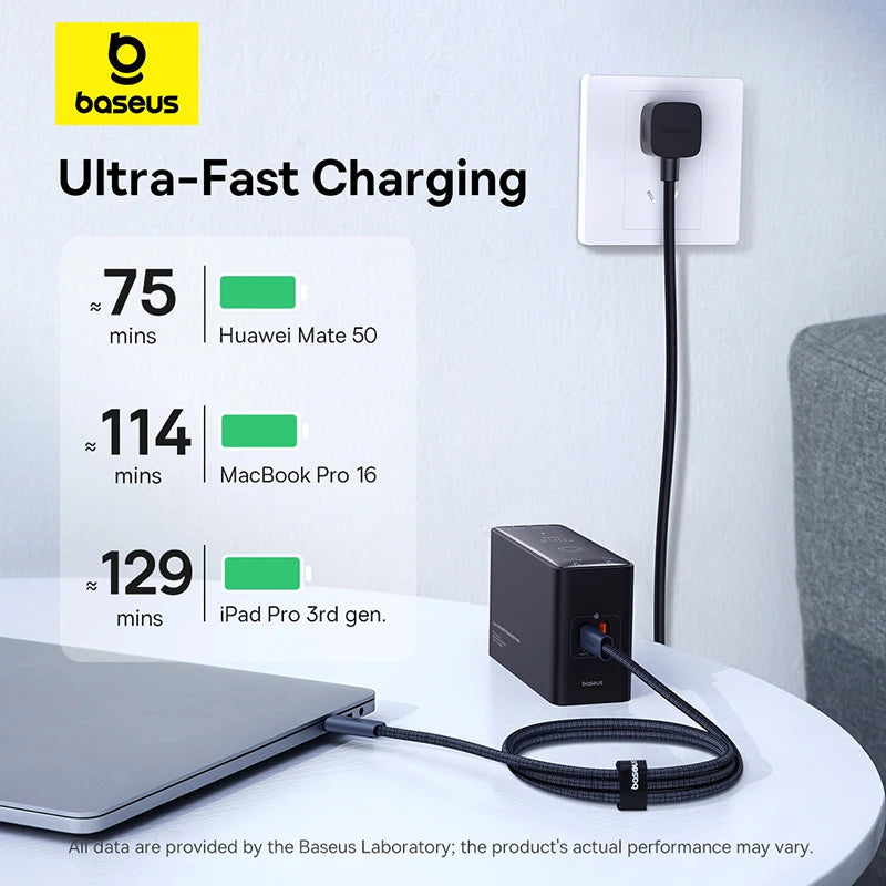 BASEUS Flash Series 240W Type-C to Type-C Charging and Data Cable