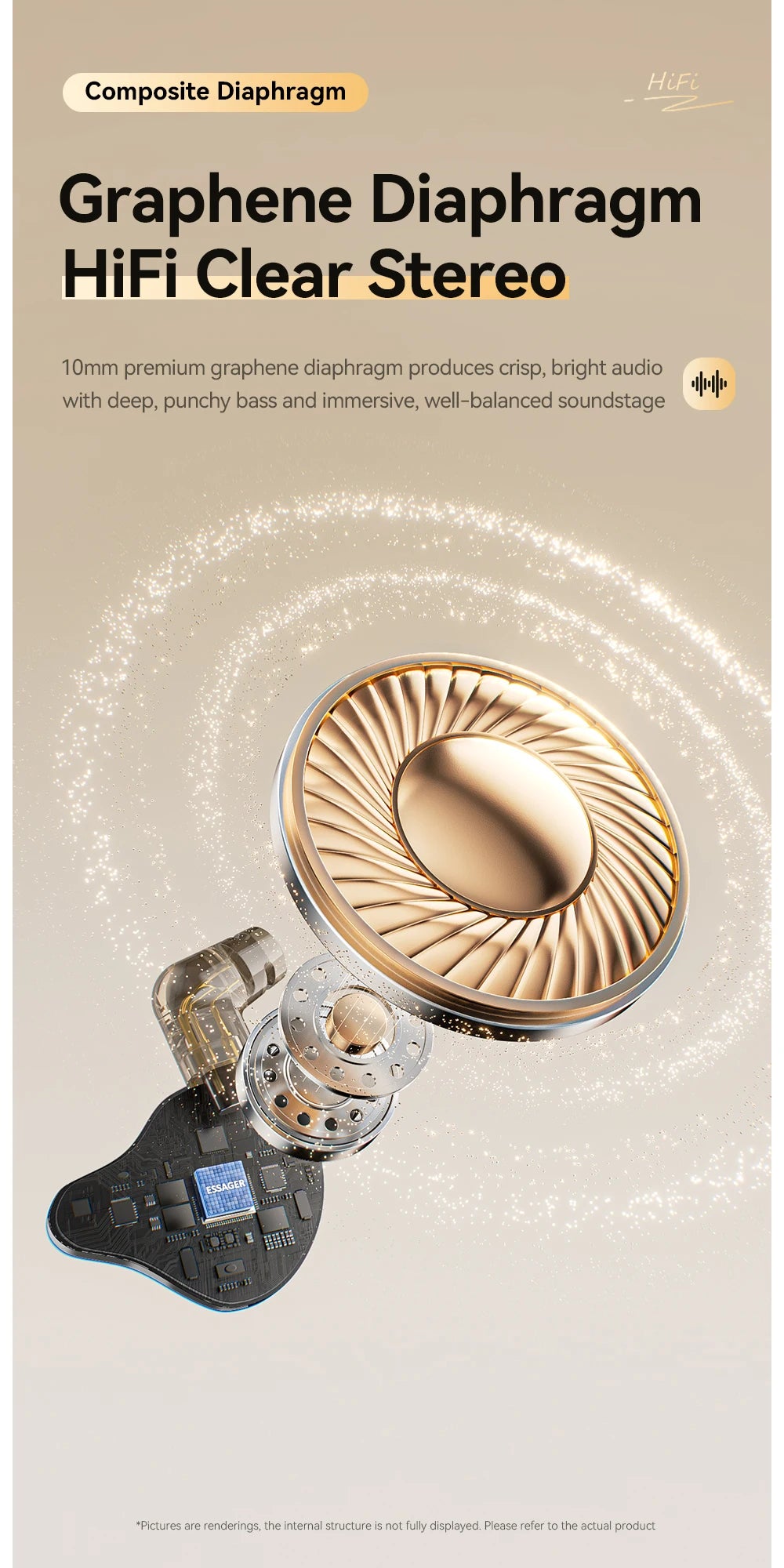 ESSAGER S25 USB-C Detachable Wired Earphones