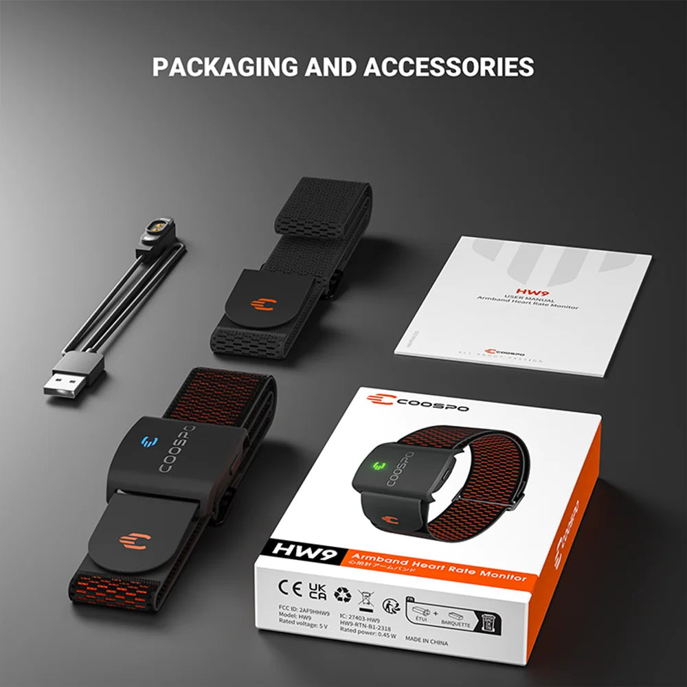 COOSPO HW9 Heart Rate Monitor Armband