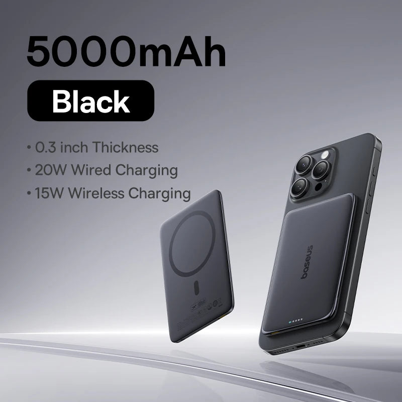 BASEUS PicoGo AM41 5000mAh Magnetic Portable Charger and Power Bank