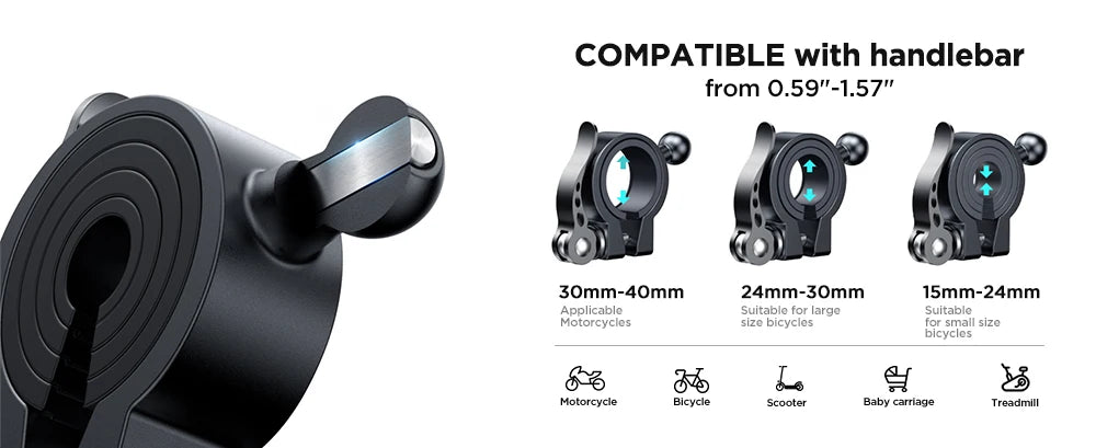 JOYROOM ZS401 360° Universal Bike Phone Mount