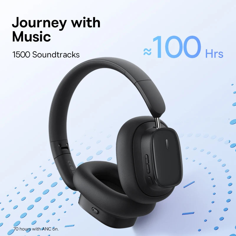 BASEUS Bowie H1i ANC Bluetooth Wireless Headphones