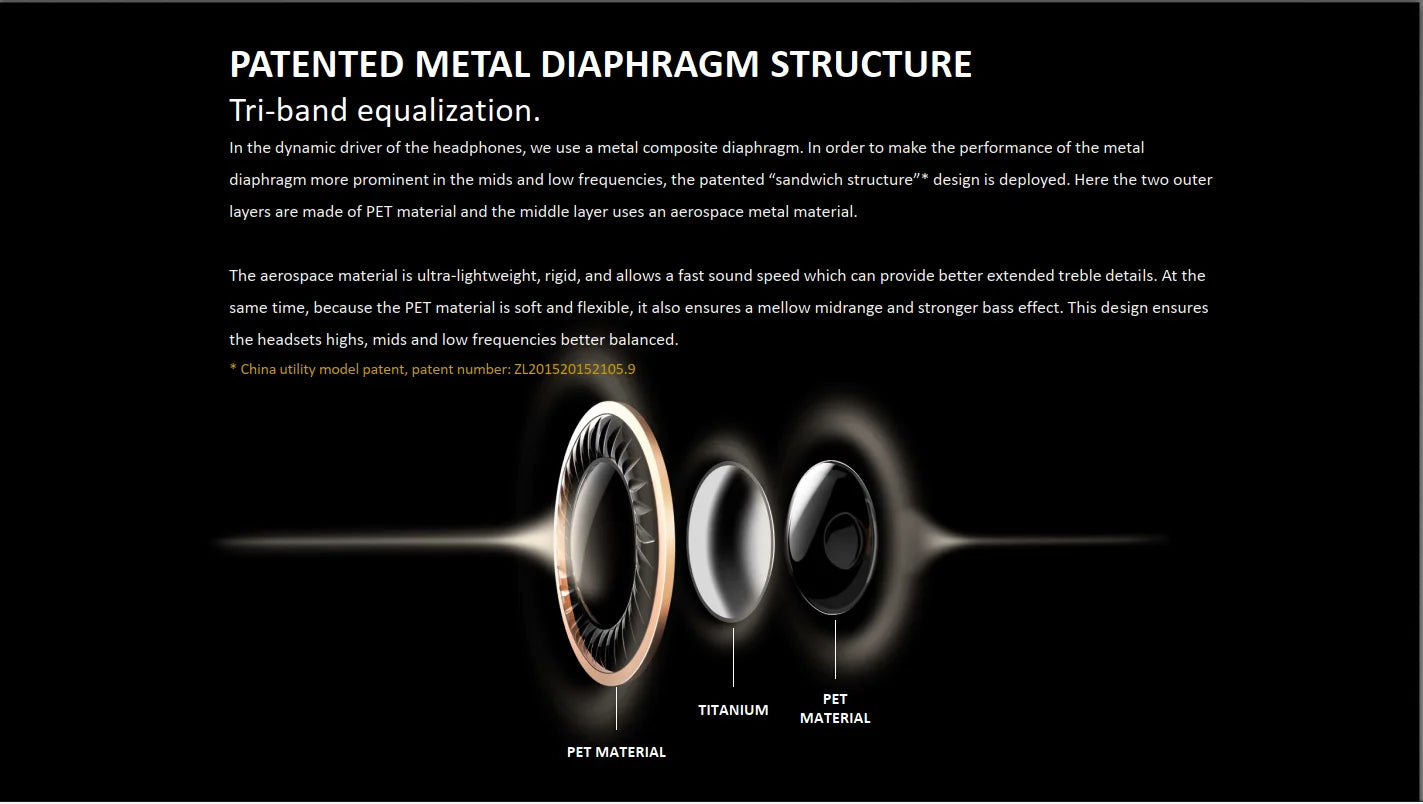 1MORE Triple Driver E1010 Wired Earphones