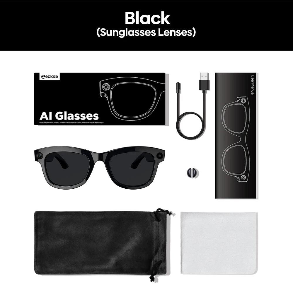 ZEBLAZE Smart Glasses with AI Assistant