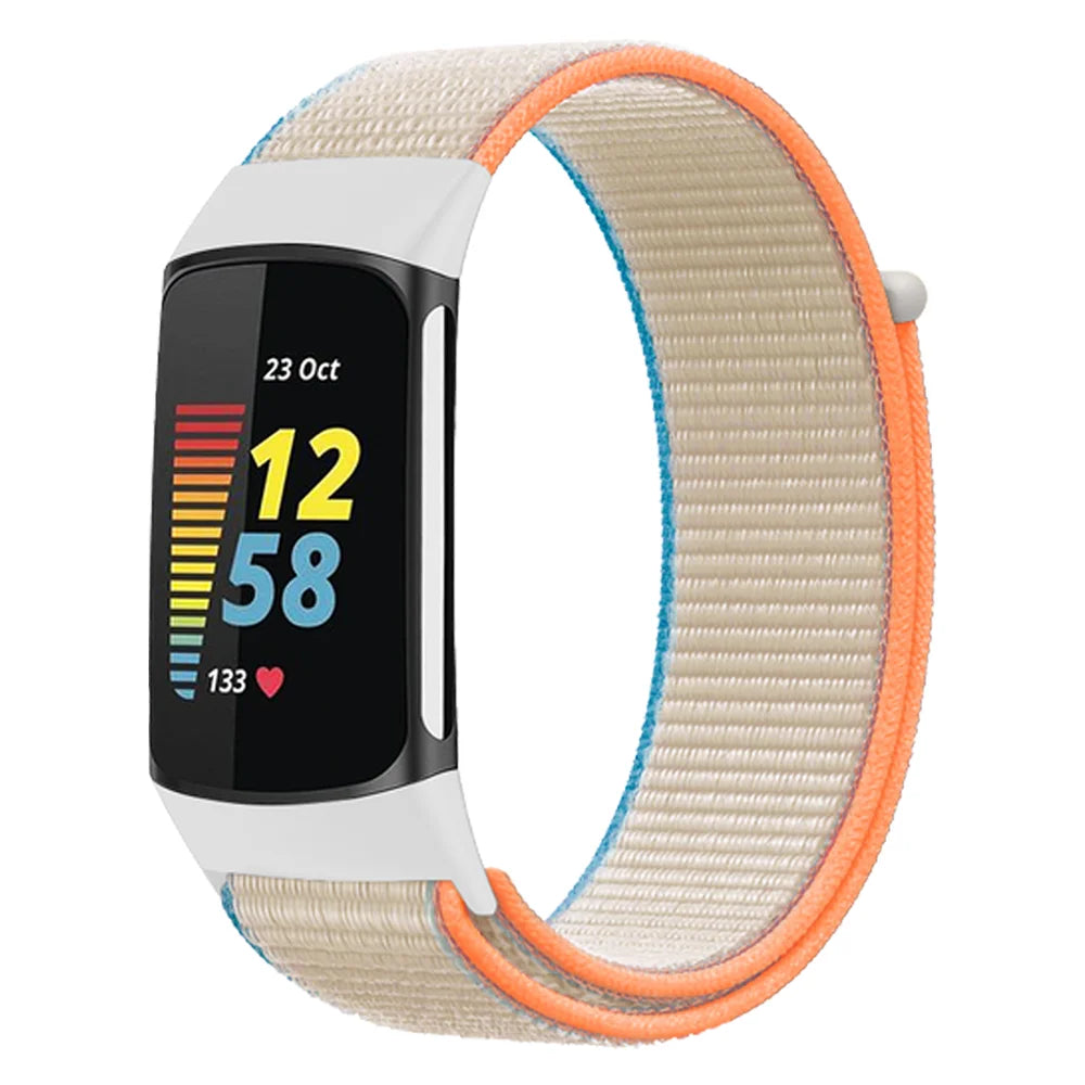 Nylon Loop Strap for Fitbit Charge 5 6