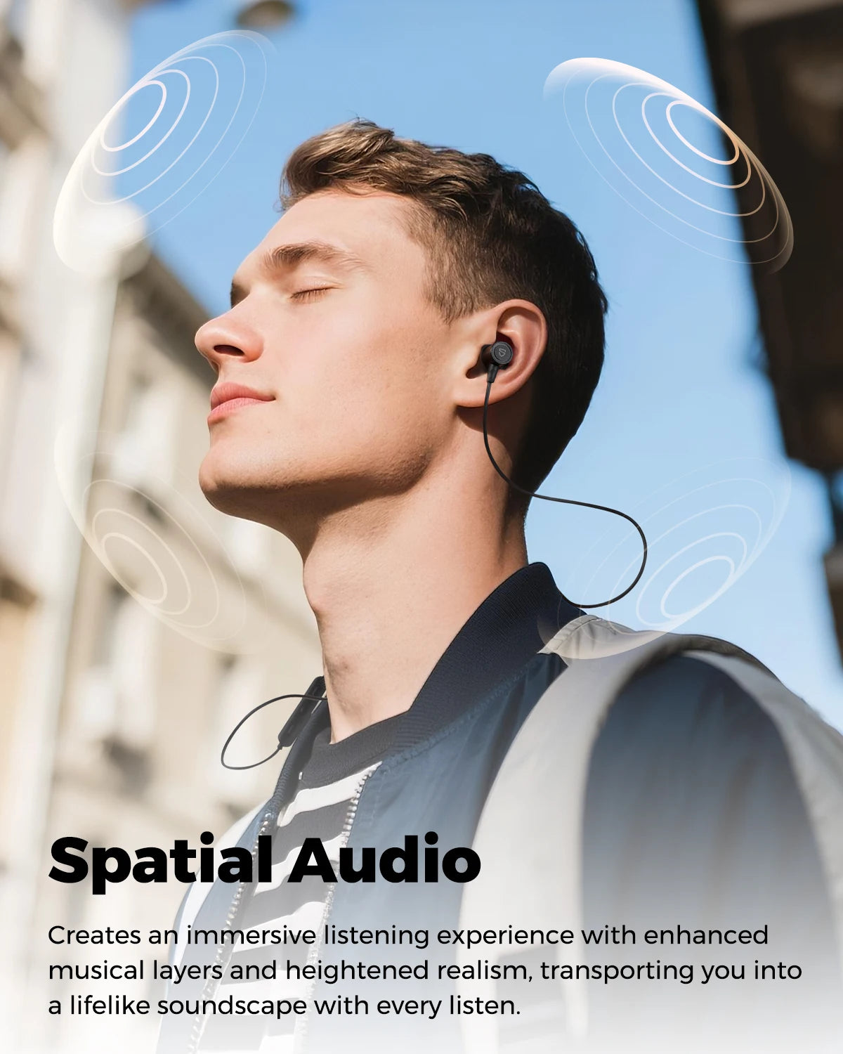 SOUNDPEATS Q40 Bluetooth Wireless Earphones