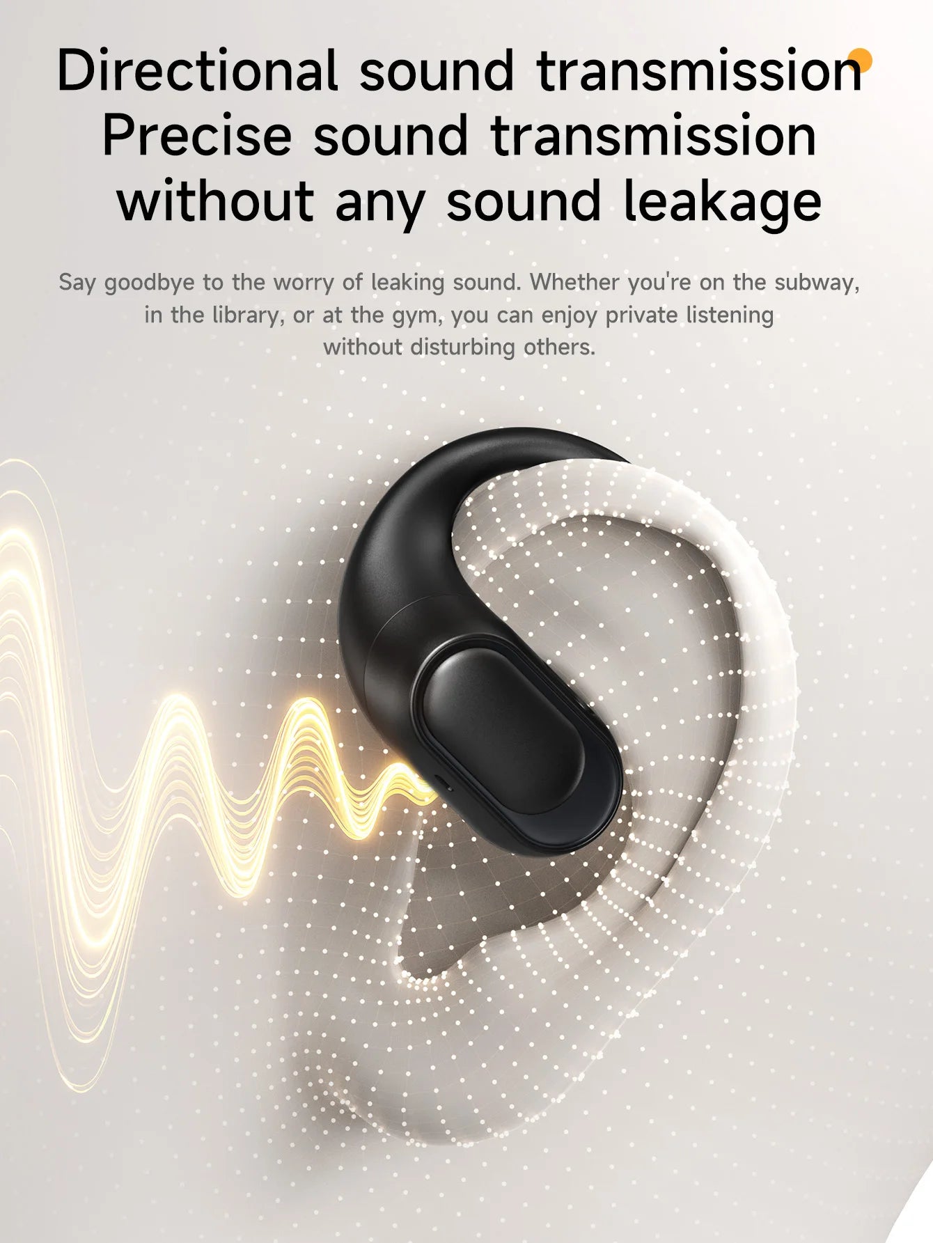 HOCO EA11 Honey Bluetooth Wireless Open Ear Headphones