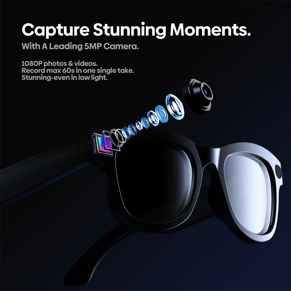 ZEBLAZE Smart Glasses with AI Assistant