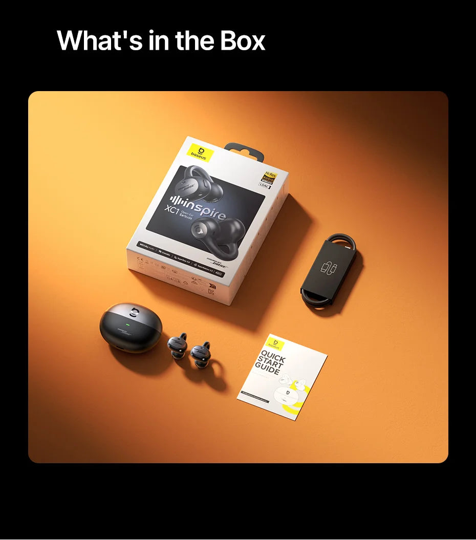 BASEUS Inspire XC1 Bluetooth Wireless Open Ear Headphones