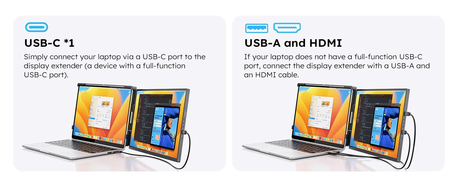 DOPESPLAY Full HD 15.6" IPS Portable Monitor and Laptop Screen Extender