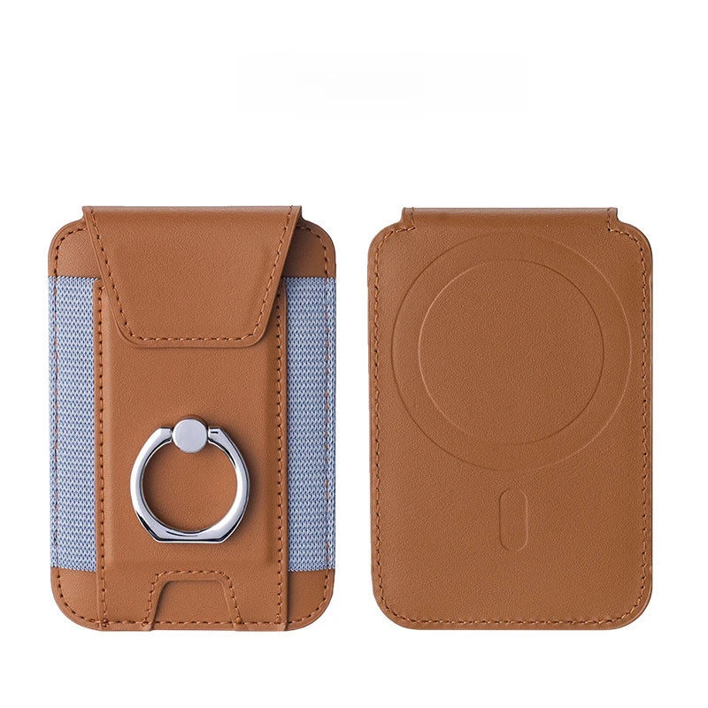 Leather MagSafe® Wallet and Stand for Apple iPhone