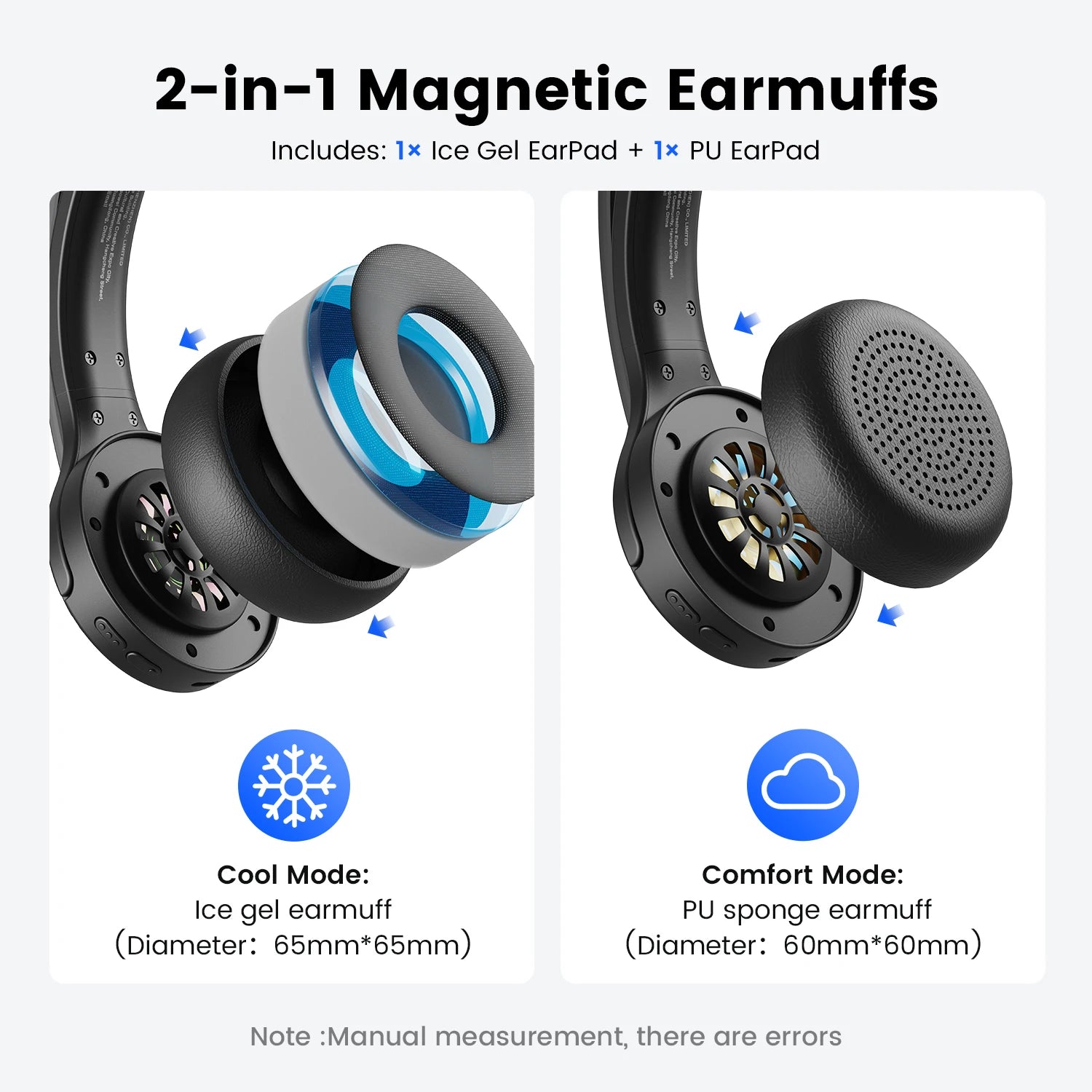 EKSA H3 Bluetooth Wireless Office Headset