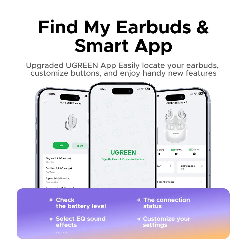 UGREEN Dots Bluetooth Wireless Earbuds