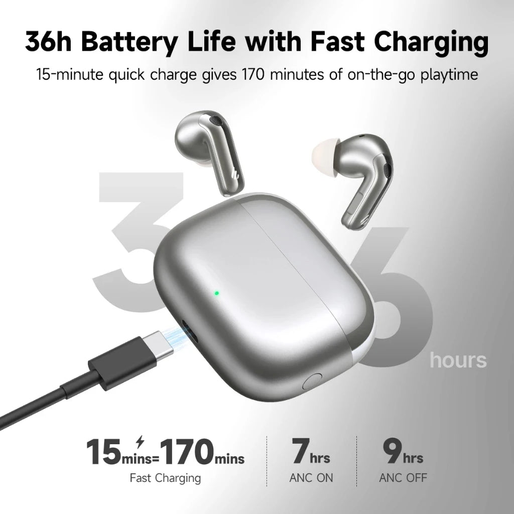 EDIFIER Evobuds Pro Noise Cancelling Bluetooth Wireless Earbuds