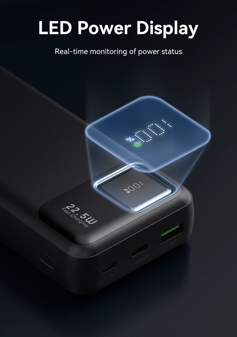KUULAA 22.5W 20000mAh Fast Charging Portable Charger and Power Bank