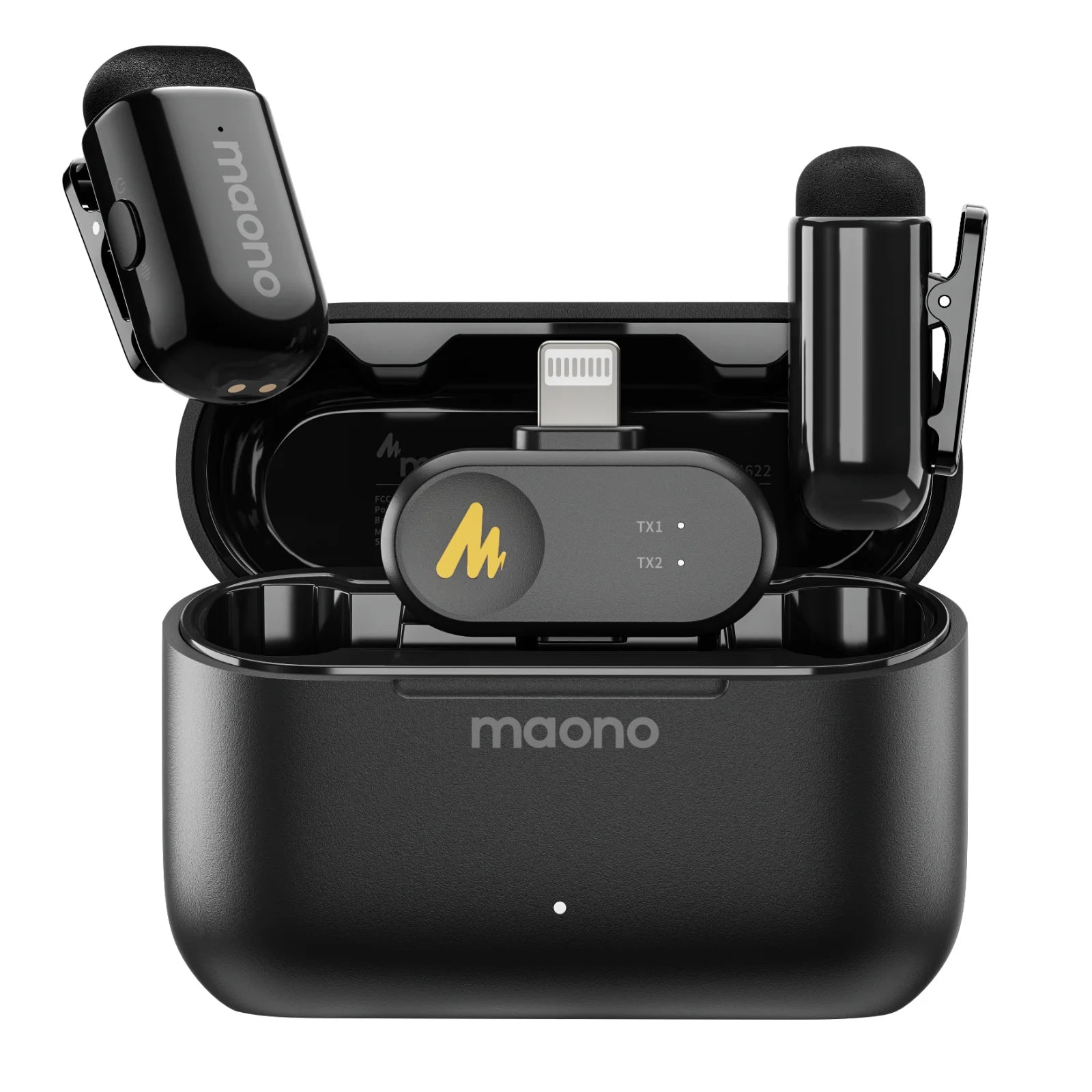 MAONO Wave T1 Mini Wireless Microphone with AI Voice Changer