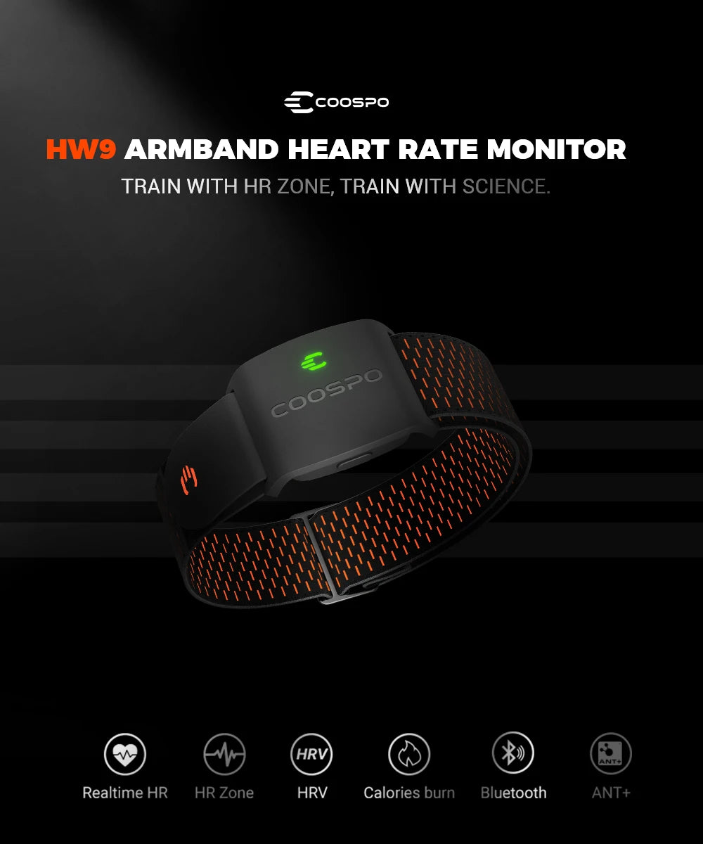 COOSPO HW9 Heart Rate Monitor Armband