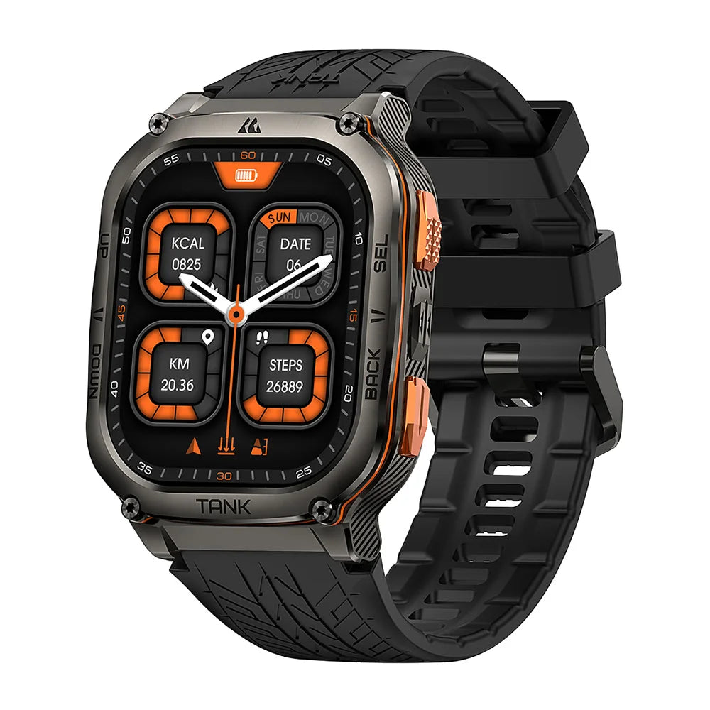 KOSPET Tank M3 Ultra 1.96" AMOLED GPS Smart Watch