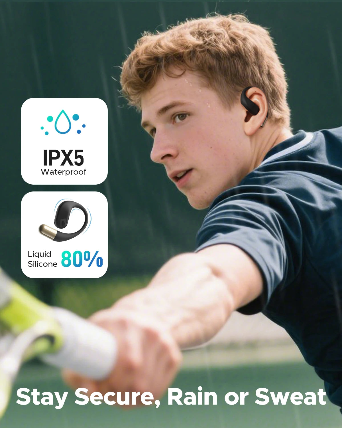 SOUNDPEATS Chasers Bluetooth Wireless Open-Ear Earphones