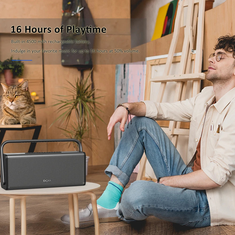 DOSS SoundBox XL Pro Portable Bluetooth Wireless Speaker