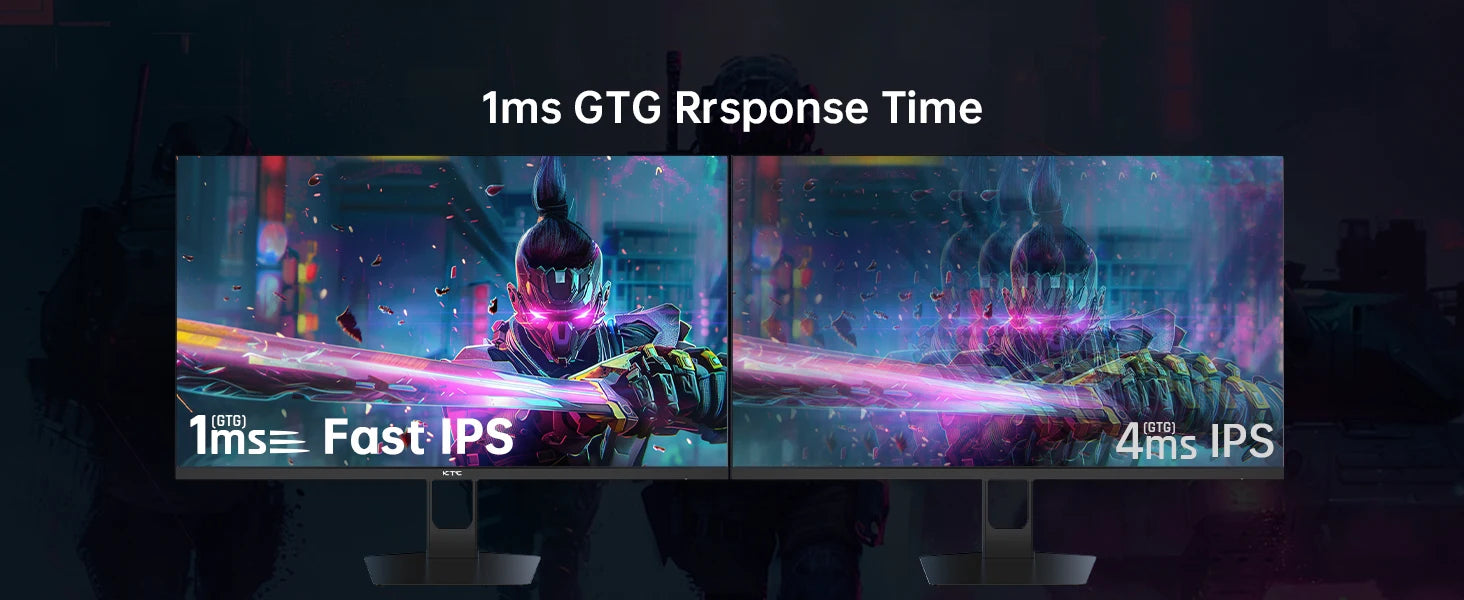 KTC 27" 210Hz 2K QHD Gaming Monitor - Black