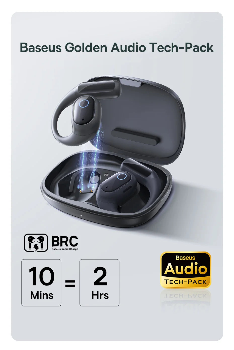 BASEUS Eli 10i Fit Bluetooth Wireless Open Ear Headphones