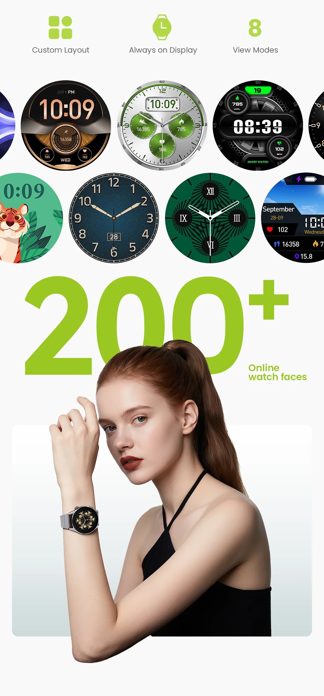 HAYLOU Watch 4S 1.43" AMOLED GPS Smart Watch