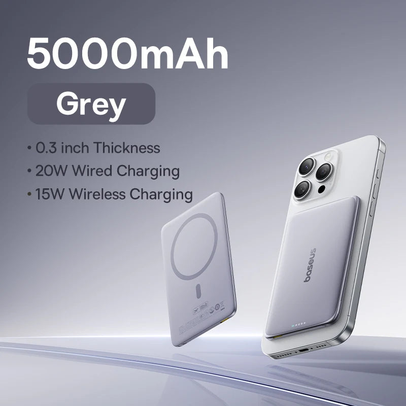 BASEUS PicoGo AM41 5000mAh Magnetic Portable Charger and Power Bank
