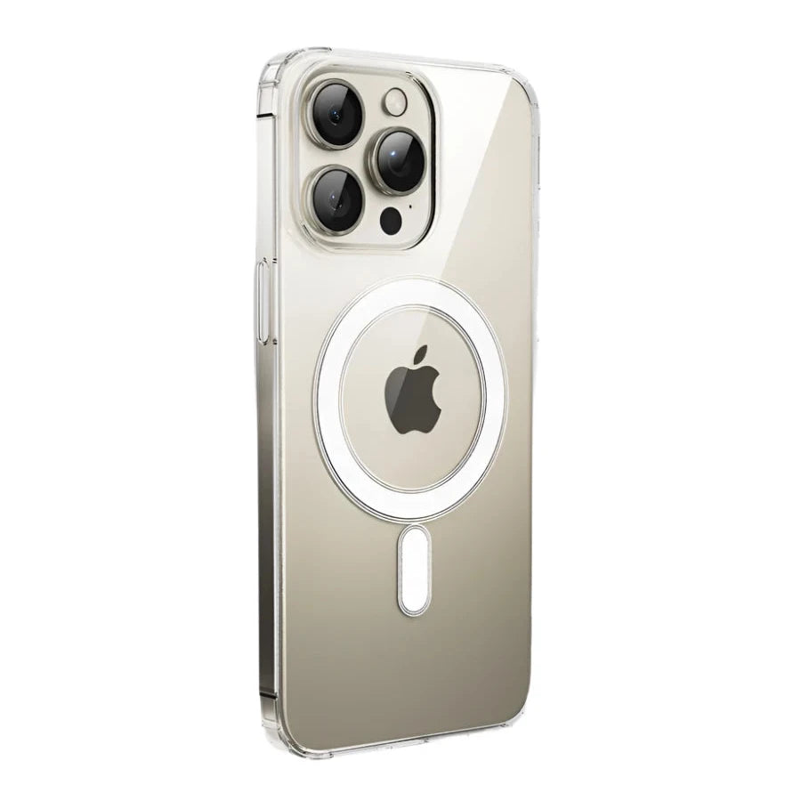 ESSAGER KZ17 Transparent Magnetic Phone Case for iPhone