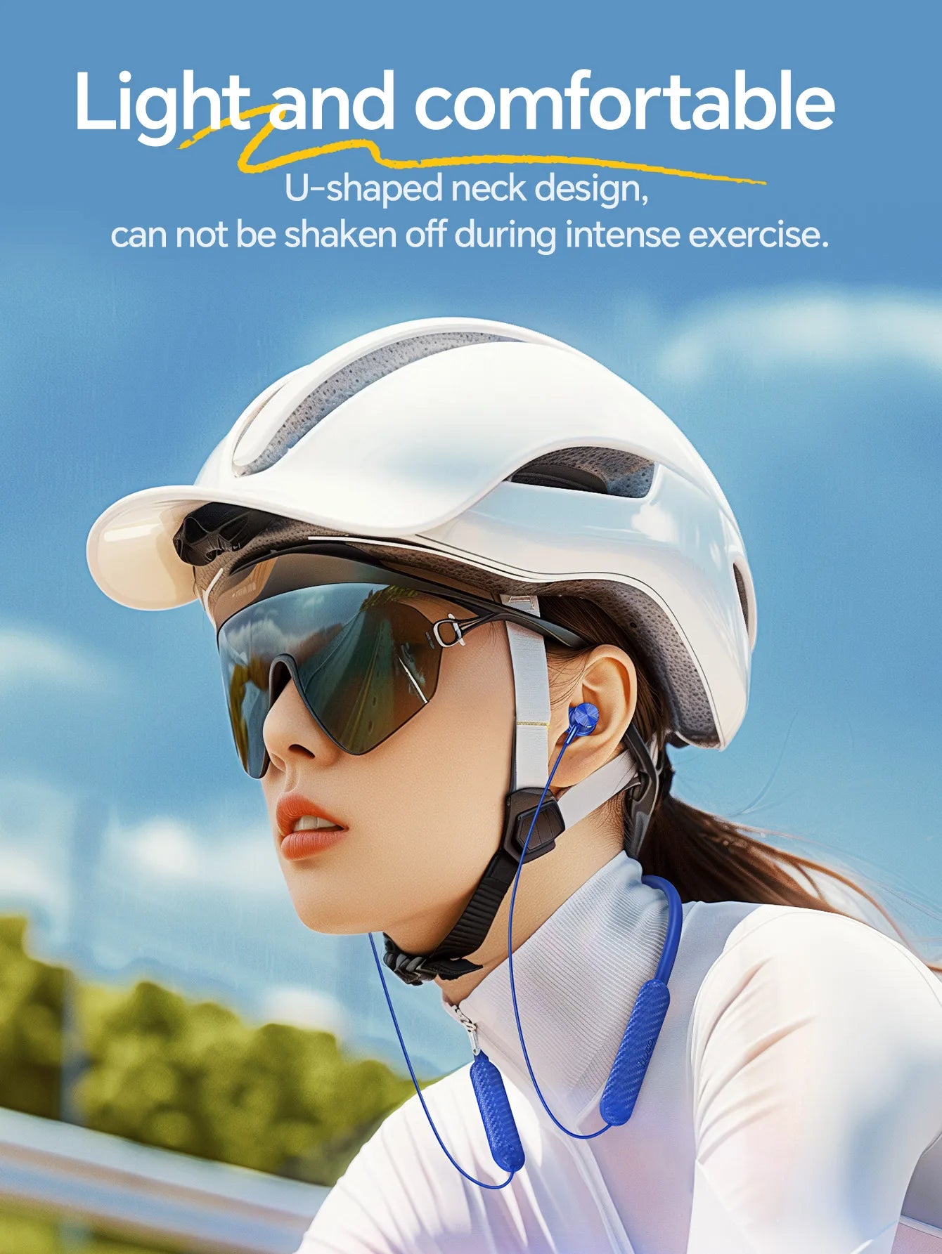HOCO ES70 Neckband Bluetooth Wireless Earbuds