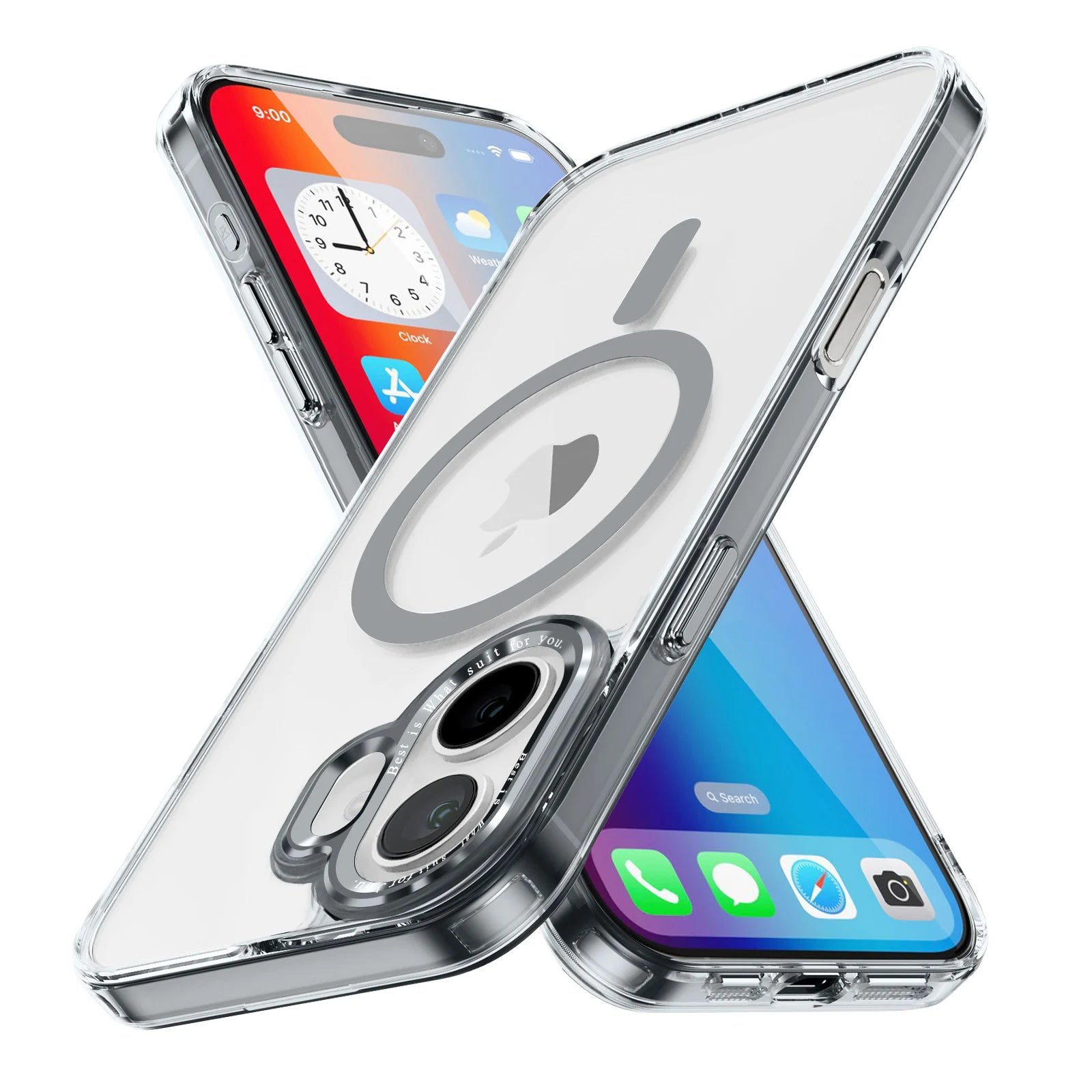 Translucent MagSafe Matte Case for Apple iPhone