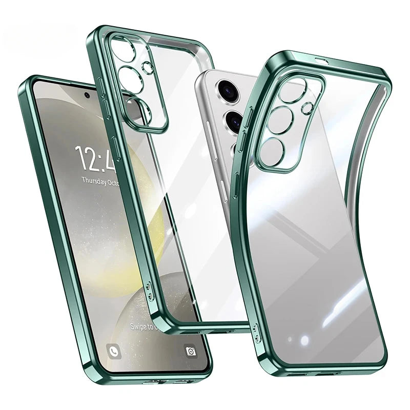 Transparent Silicone Phone Case for Samsung Galaxy S Series