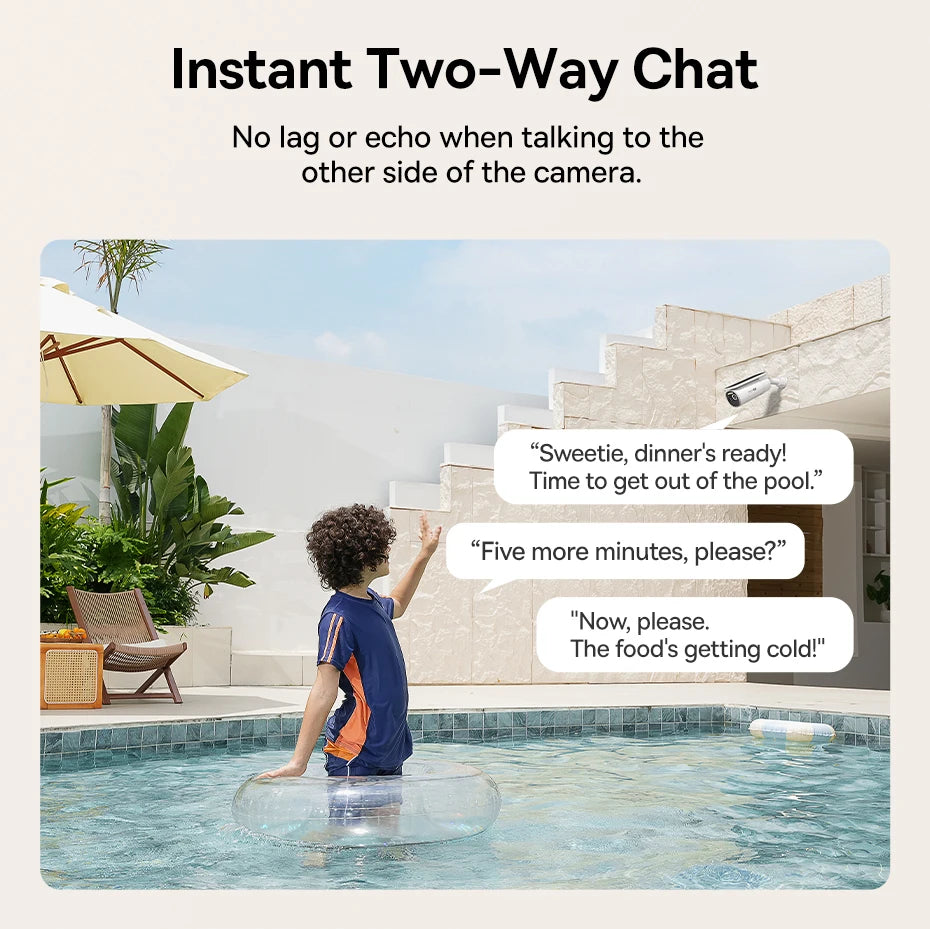 BASEUS Security S2 4K Smart Home Security Camera Kit