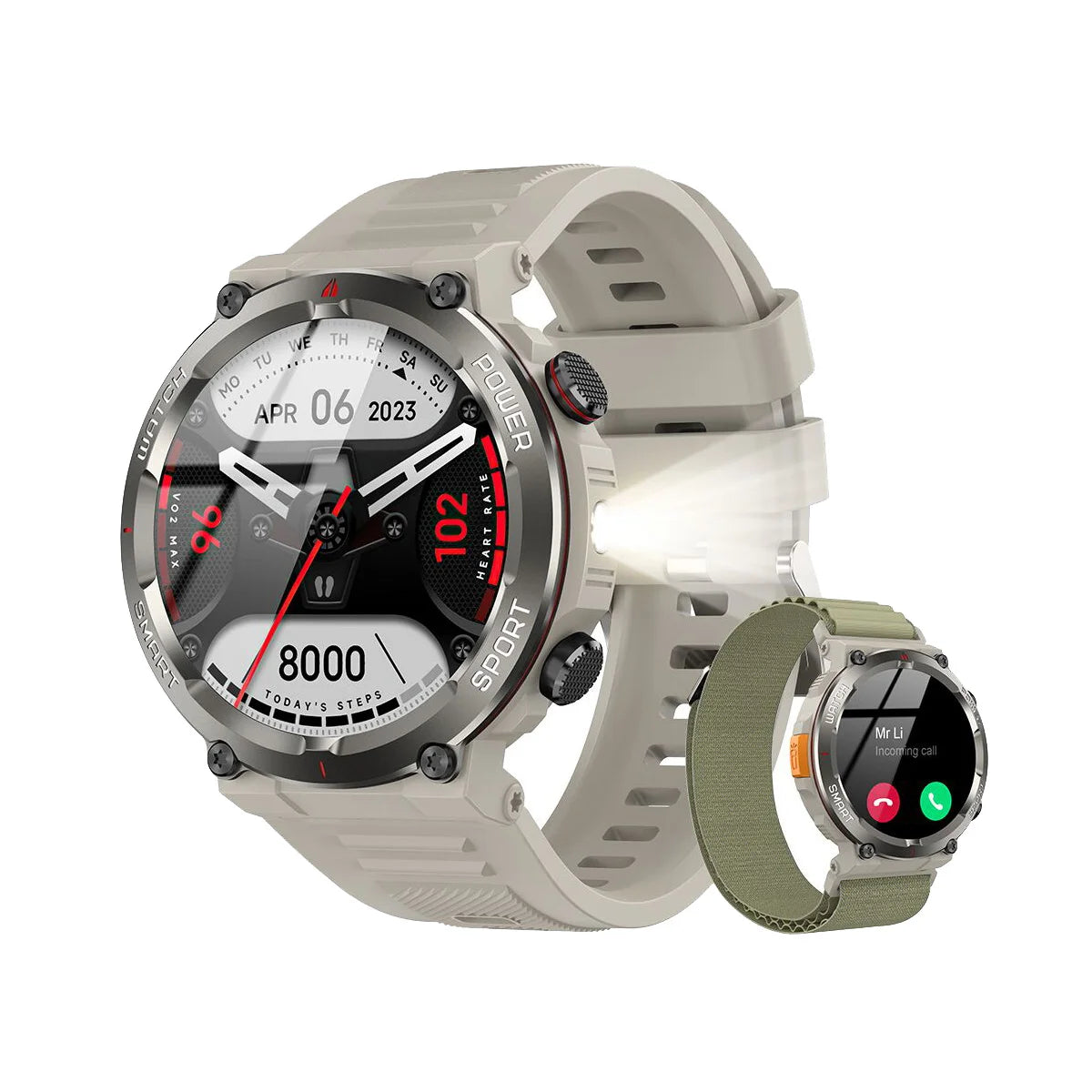 BLACKVIEW W50 Pro 1.45" Tactical Smart Watch