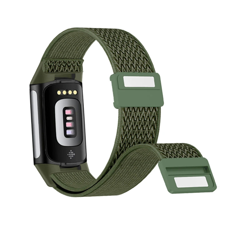 Nylon Loop Magnetic Strap for Fitbit Charge 5 6